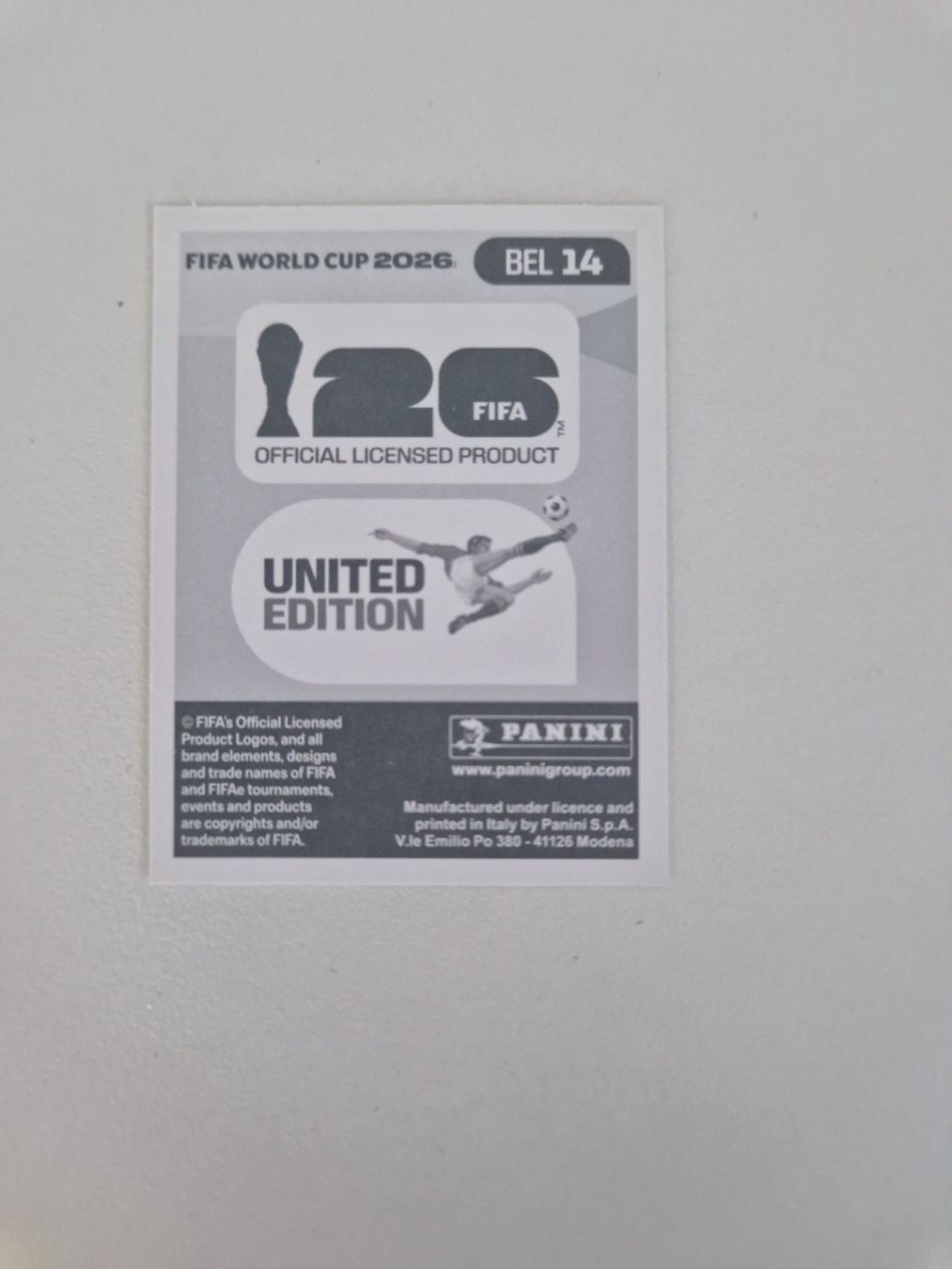Panini Carte collezionabili: Panini Sticker BEL14 – Nuovo (secondo la descrizione) da Stüsslingen venduto da white_angel86 1