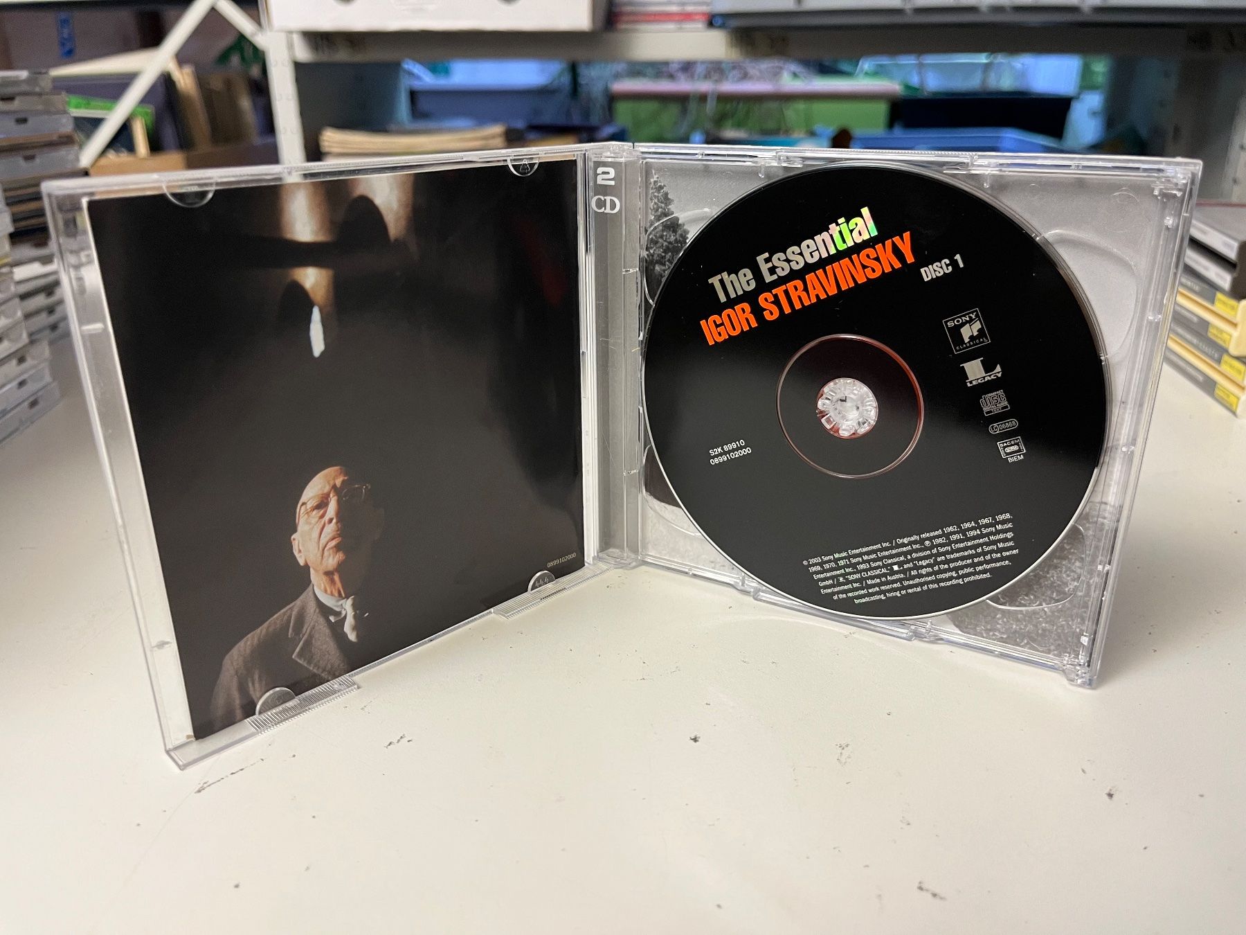 CD: Igor Stravinsky - The Essential Igor Stravinsky - SRA02A – Usato da Küsnacht ZH venduto da Internetradio 2