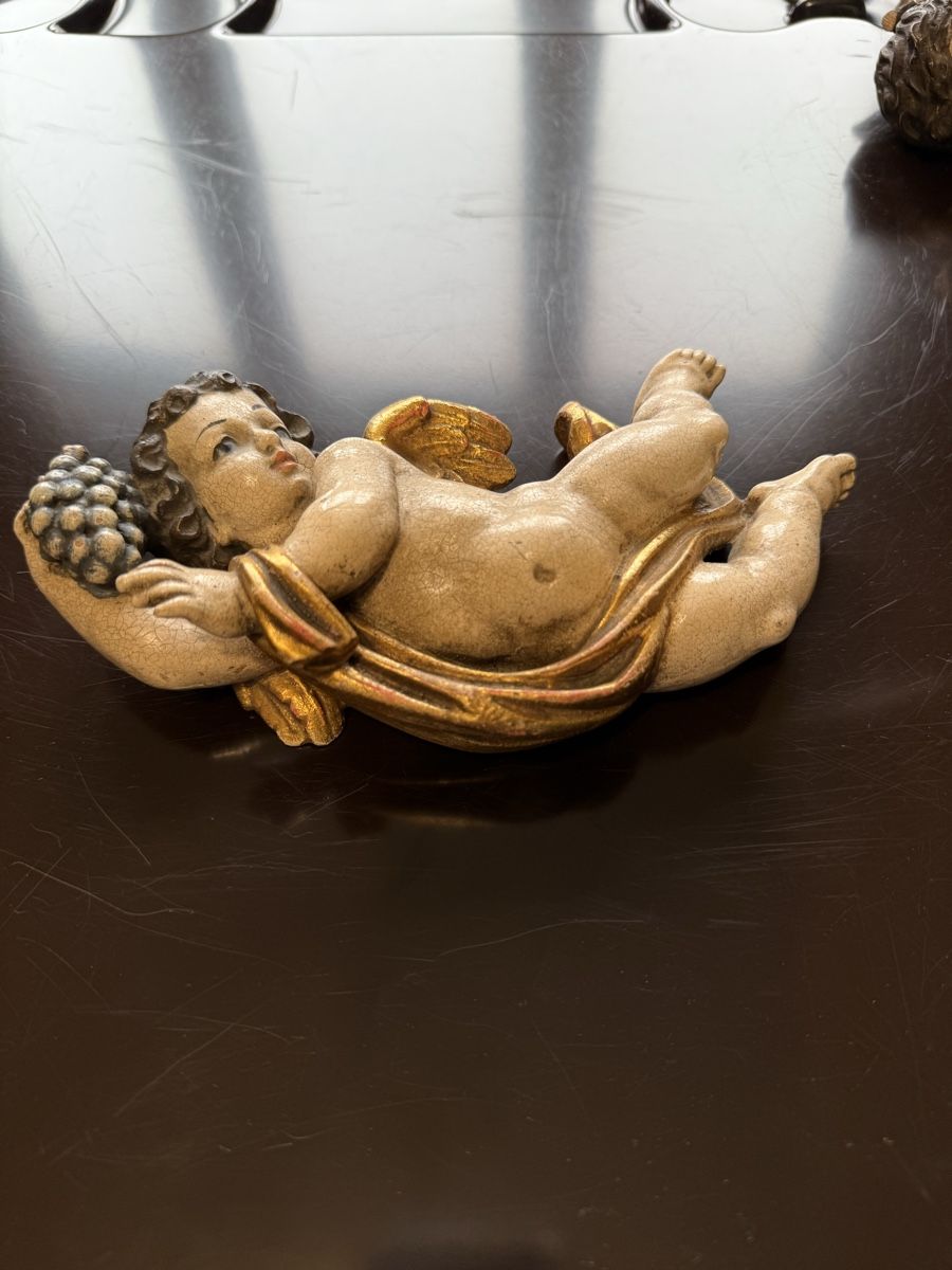 Tutte le decorazioni: Antike Engel Figuren, Wanddeko, Vintage – Usato da Aarburg venduto da Schatzaffe 6