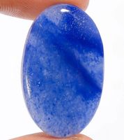 Cabochon L-3468 – Lazulite 29X18X4mm – 22 Karat