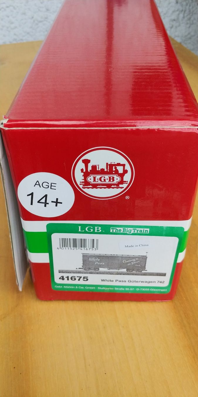 LGB Modelleisenbahnen: LGB Güterwagen G – Gebraucht aus Waltenschwil von Ardnas007 1