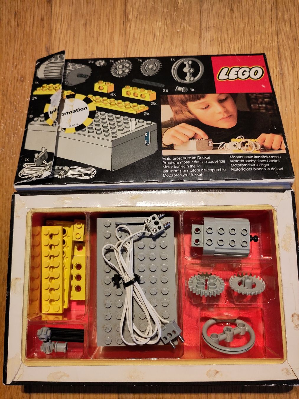 Lego Giocattoli: LEGO Technic 870 - 4.5V Motor - vintage – Usato da Lanzenhäusern venduto da Kula4 1