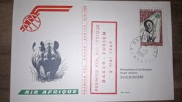 Air Afrique Dakar - Zürich 02.05.1969