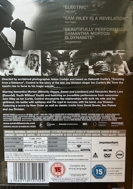 CD: Joy Division - Anton Corbijn, IN CONTROL -DVD/CD/BUCH - 2007 – Nuovo (secondo la descrizione) da Erlinsbach SO venduto da 400_n956 8