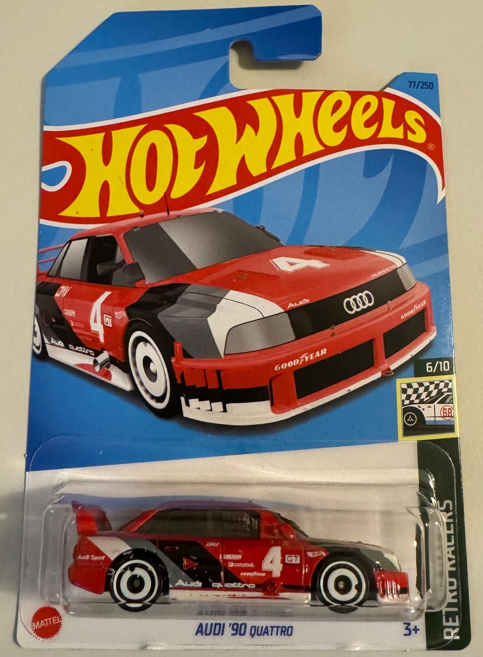 Hot Wheels Modellini d'auto: Hot Wheels AUDI 90 QUATTRO – Nuovo e nell'imballaggio originale da Spreitenbach venduto da Pariguayo