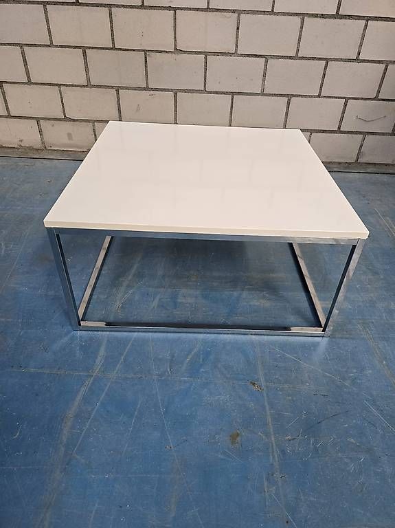 Tische: Couchtisch Square 2er Set weiss hochglanz chrom – Neu (gemäss Beschreibung) aus Zollikofen von uniqueroom 3