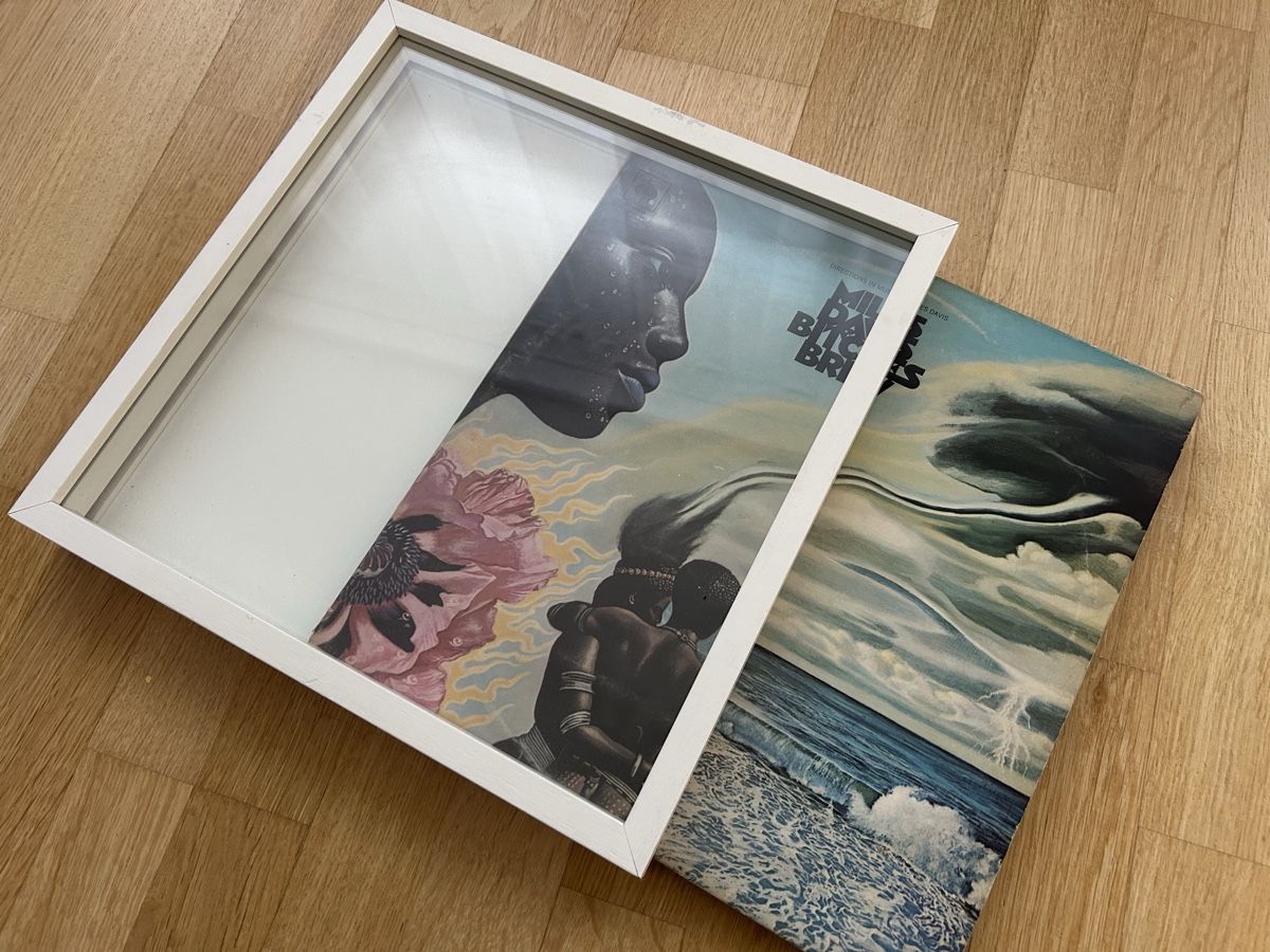 Cornici: Vinyl Platten Wandbild Rahmen – Usato da Egg b. Zürich venduto da akon750 2