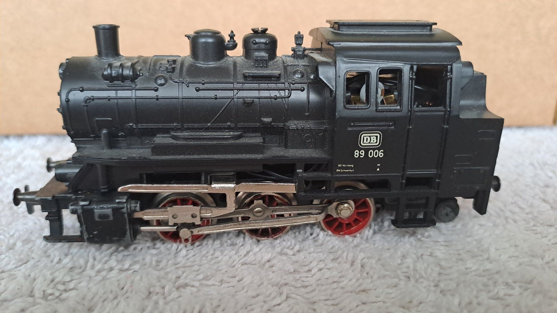 Märklin Modelleisenbahnen: Märklin DB Dampflok BR 89 H0 WS/47 – Gebraucht aus Winterthur von Riebeli333 2