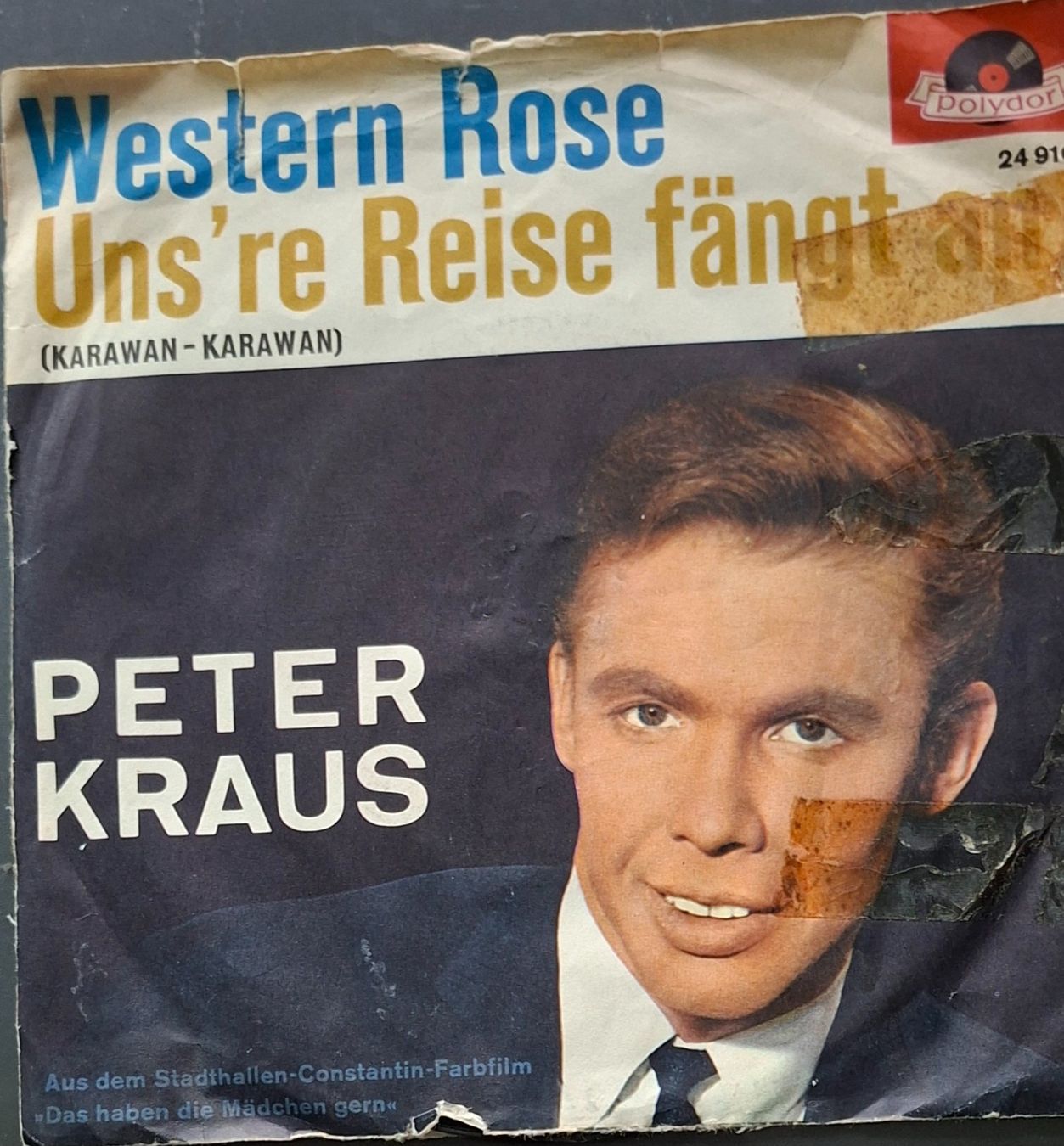 Dischi in vinile: Vinyl Single Peter Kraus - Western Rose – Usato da Langenthal venduto da Modo39