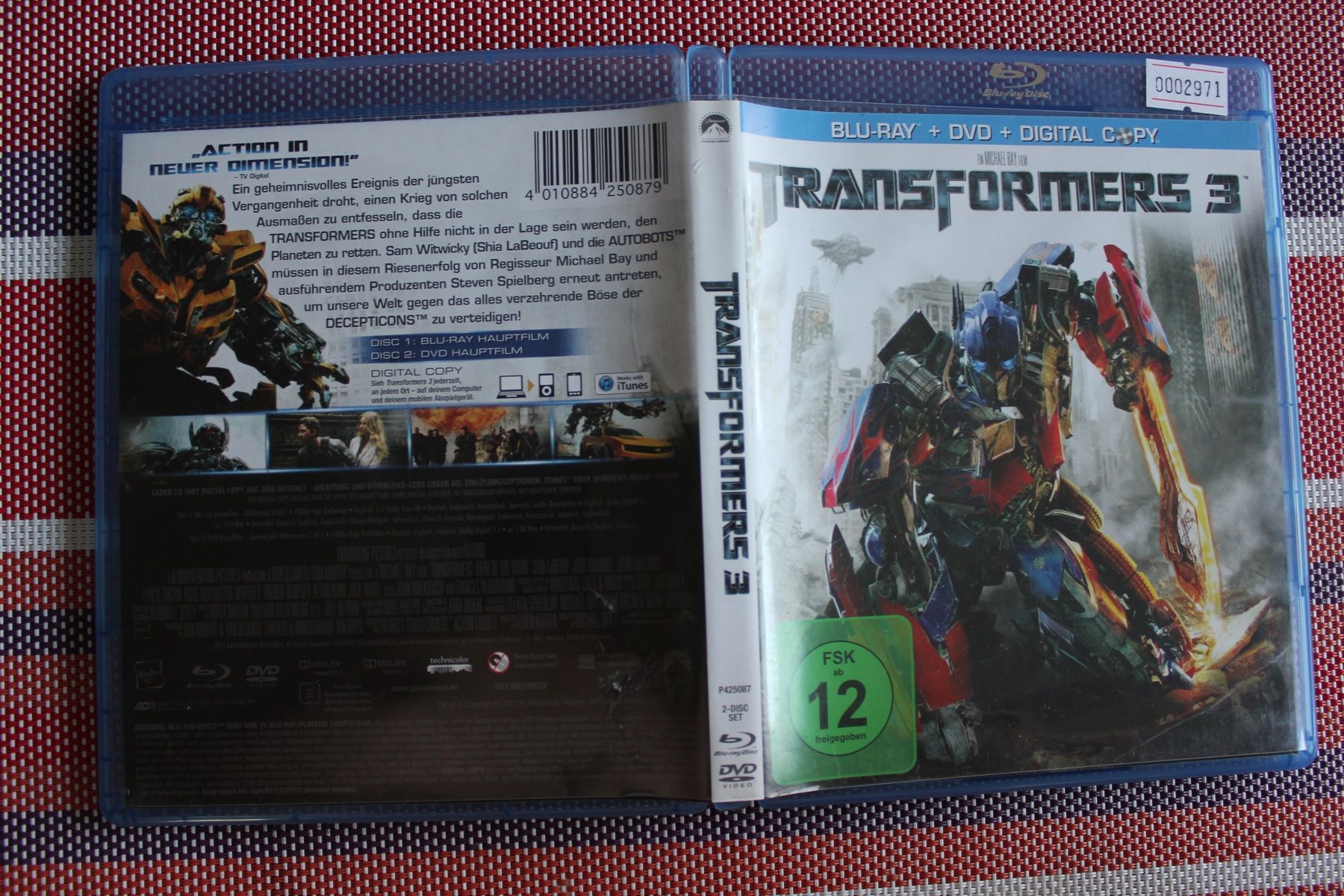 Tutti i DVDs: Transformers 3 - Dark of the Moon  Blu-ray – Usato da Geroldswil venduto da Schlumpfine1973