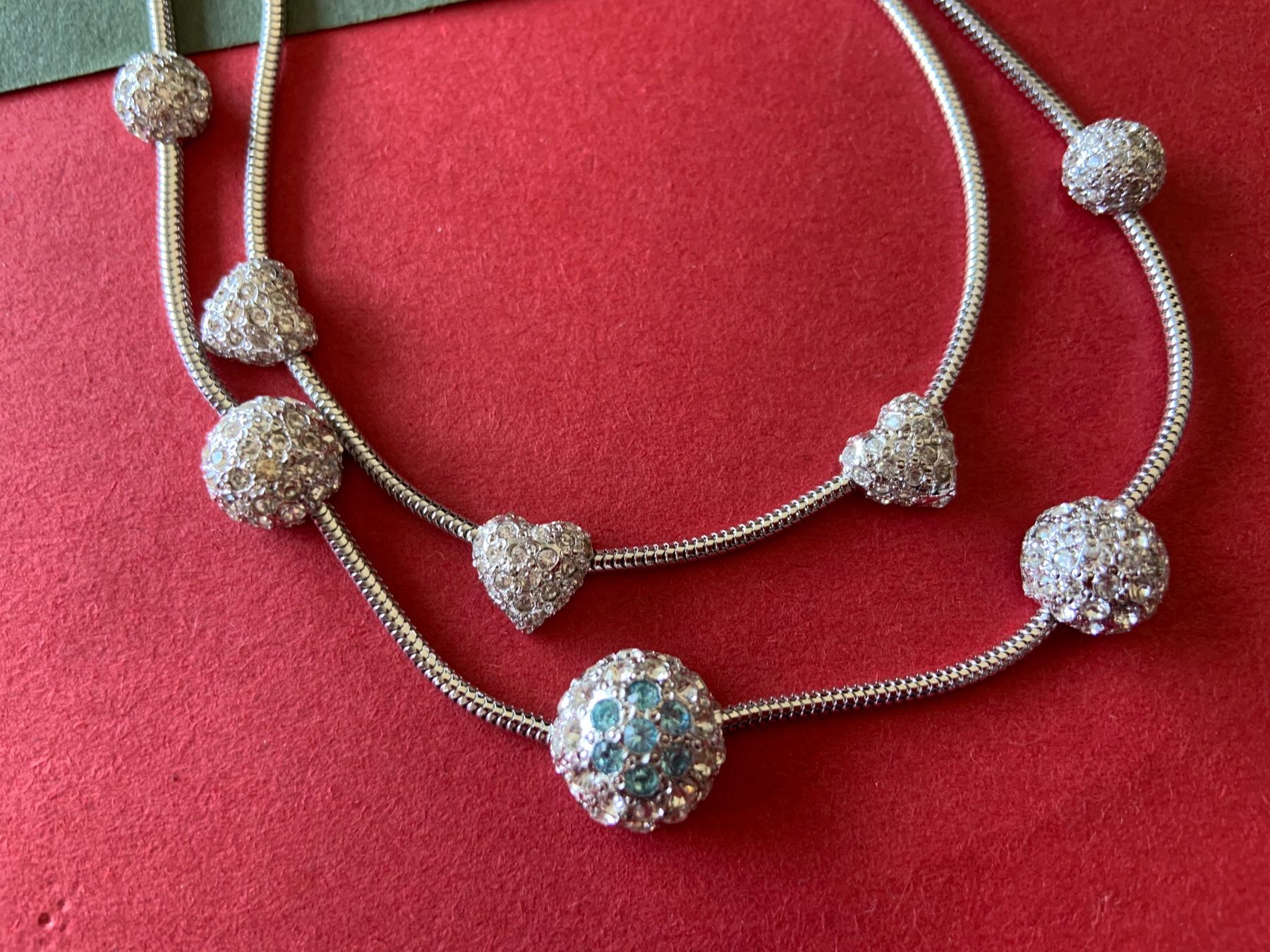 Catenine: Kette mit Herzen glänzend (40cm) – Usato da Laufen venduto da Bellebellezza