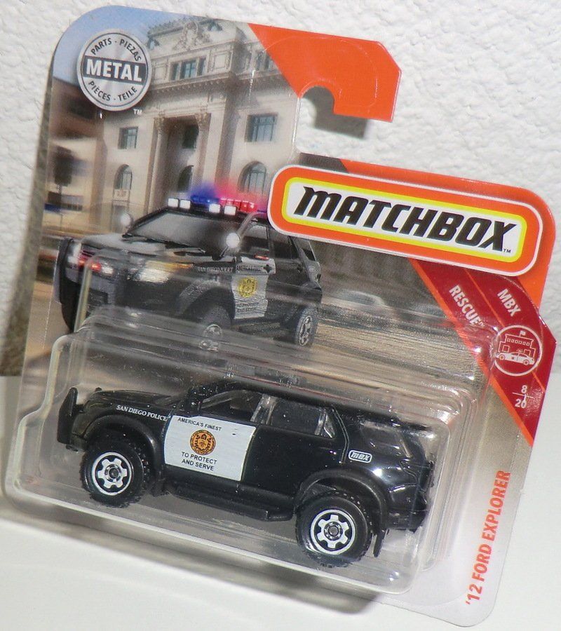 Matchbox Voitures modèles: Matchbox 2012 Ford Explorer Polizei Super Cool ! – Neuf (Voir description) à Kreuzlingen par JefN.
