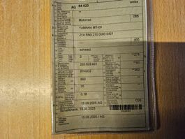Motorrad MT-09 Y-AMT JG 2025 Schwarz