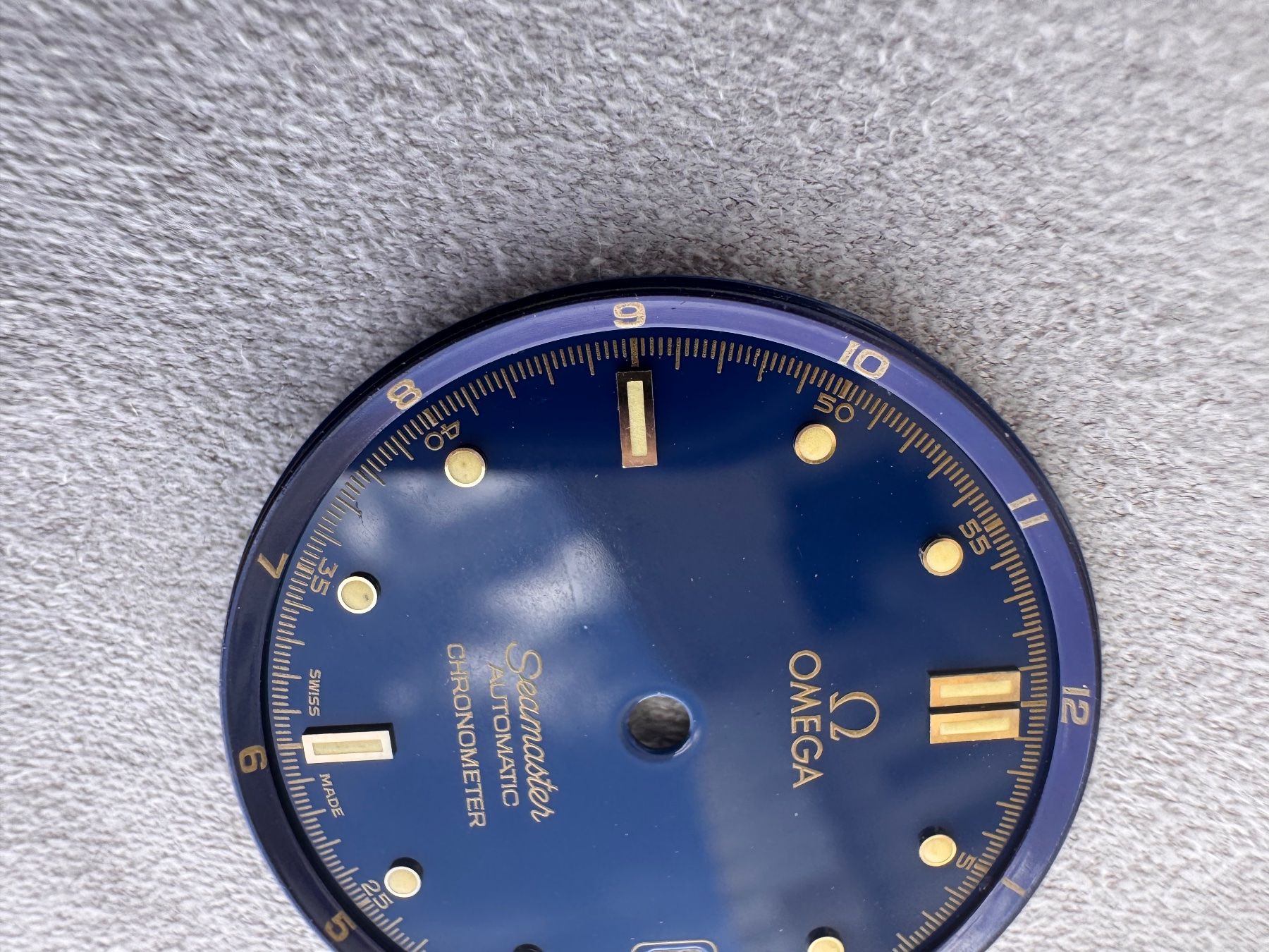 Omega Orologi: Omega Seamaster Automatic Chronometer Blue Dial 28.5mm – Usato da Arzier-Le Muids venduto da Avanna 1