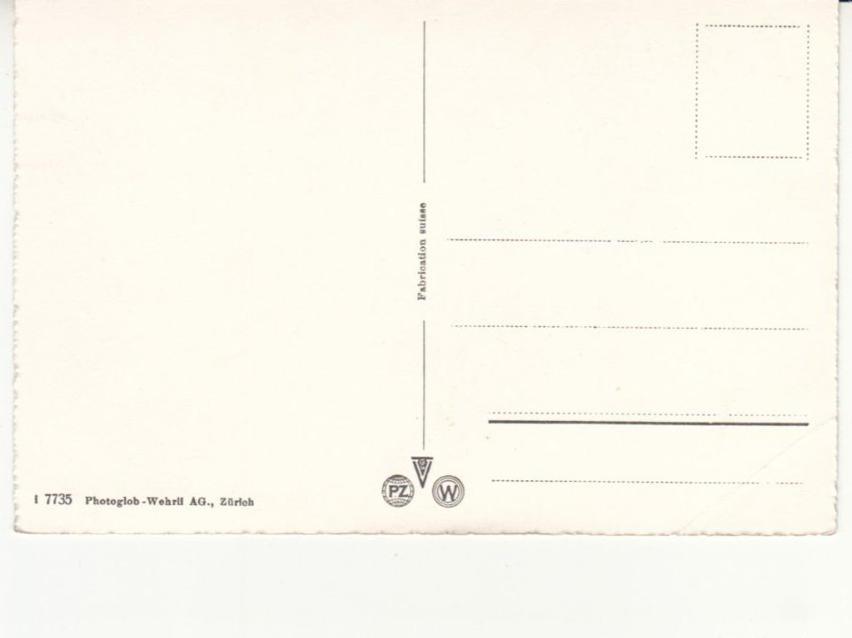 Ansichtskarten: Interlaken ca. 1950 – Gebraucht aus Bürglen TG von StampGraf 1