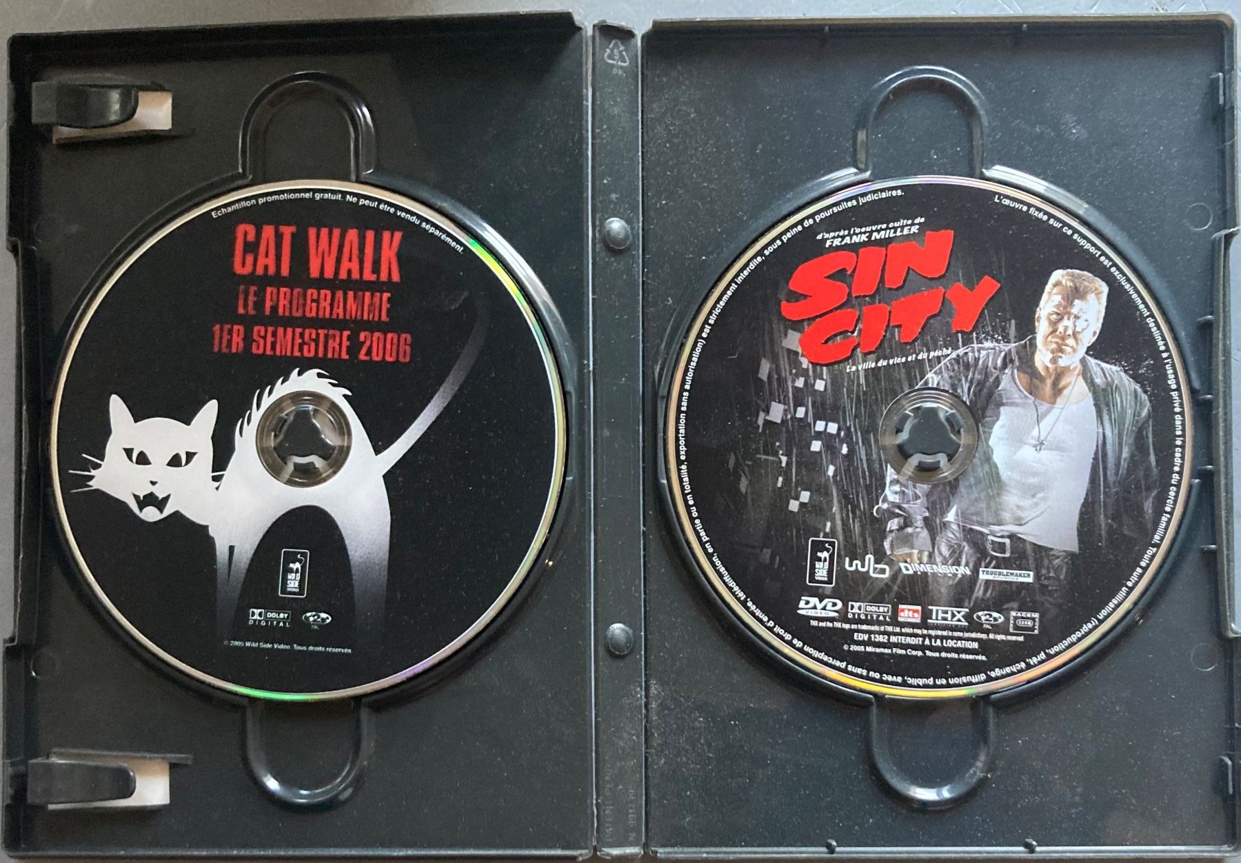 Alle DVDs: SIN CITY - EDITION SIMPLE - CERTIFIE THX – Gebraucht aus Poliez-Pittet von Newtown-Records 2