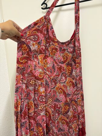 Kleid gemustert rot Grösse M guter Zustand von Nile