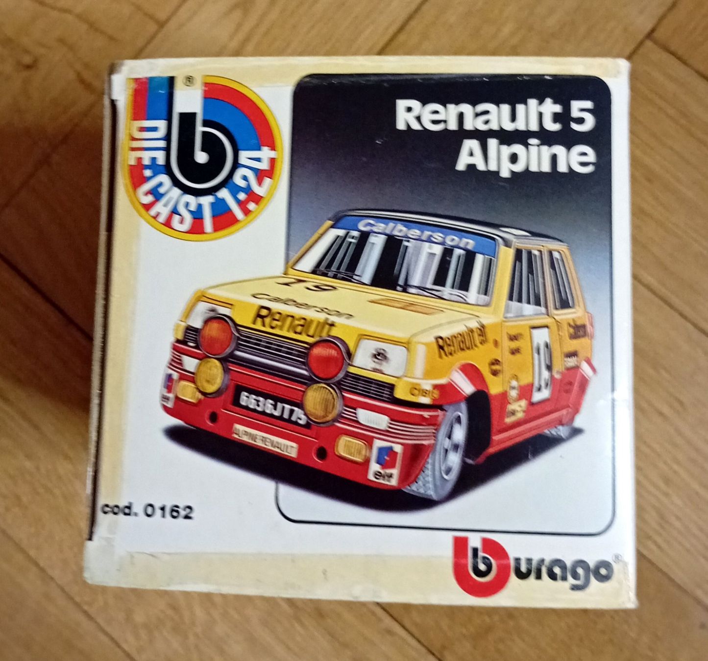 Bburago Modellini d'auto: Burago Renault 5 Alpine - cod. 0162, échelle 1:24 – Usato da Neuchatel venduto da Vlenoble 8