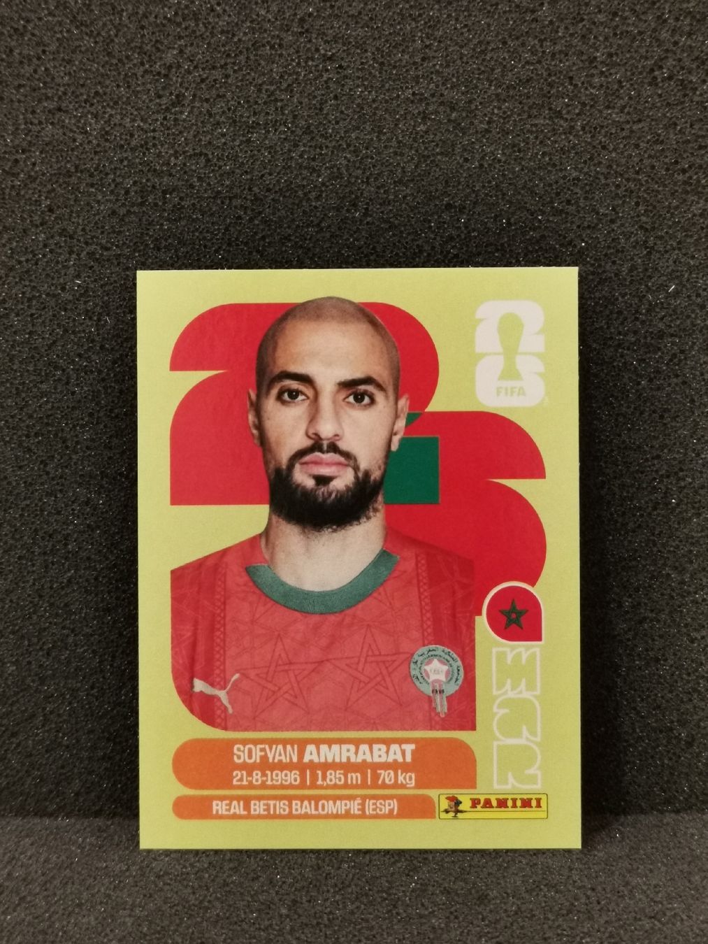 Panini Cartes à collectionner: Panini Wm 2026 Sticker :Sofyan Amrabat Mar 10 – D'occasion à Einsiedeln par sza_588x
