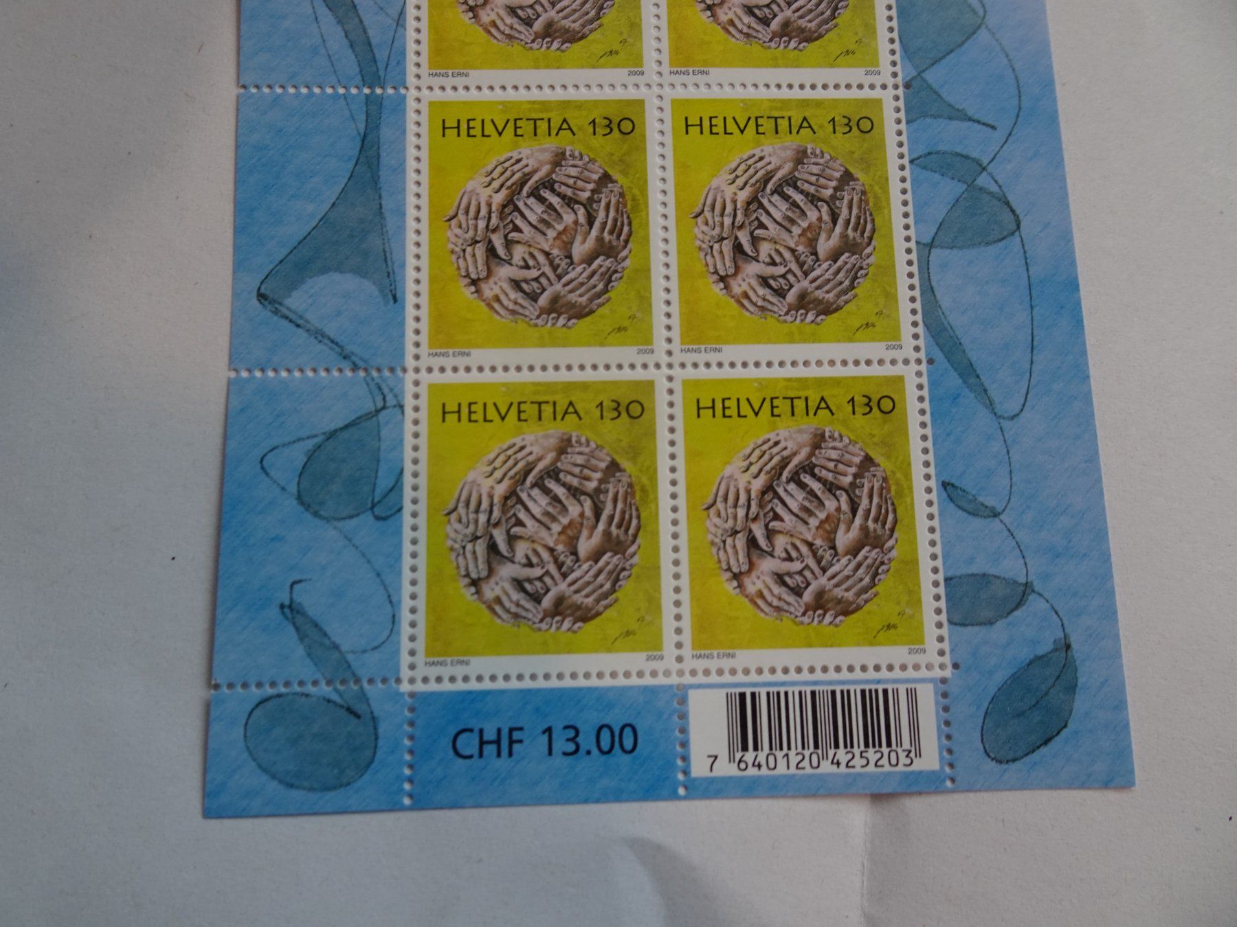 Tutti i francobolli: 2009, KLEINBOGEN HANS ERNI, POSTFRISCH – Nuovo (secondo la descrizione) da Eschenbach SG venduto da eDaisy 1