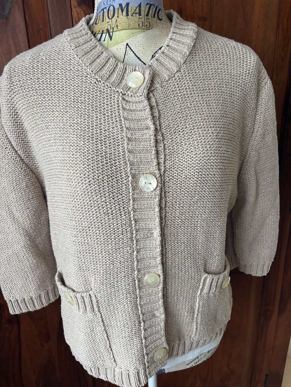 Giacche: Jacke Handarbeit beige – Usato da Merishausen venduto da yourdream 1