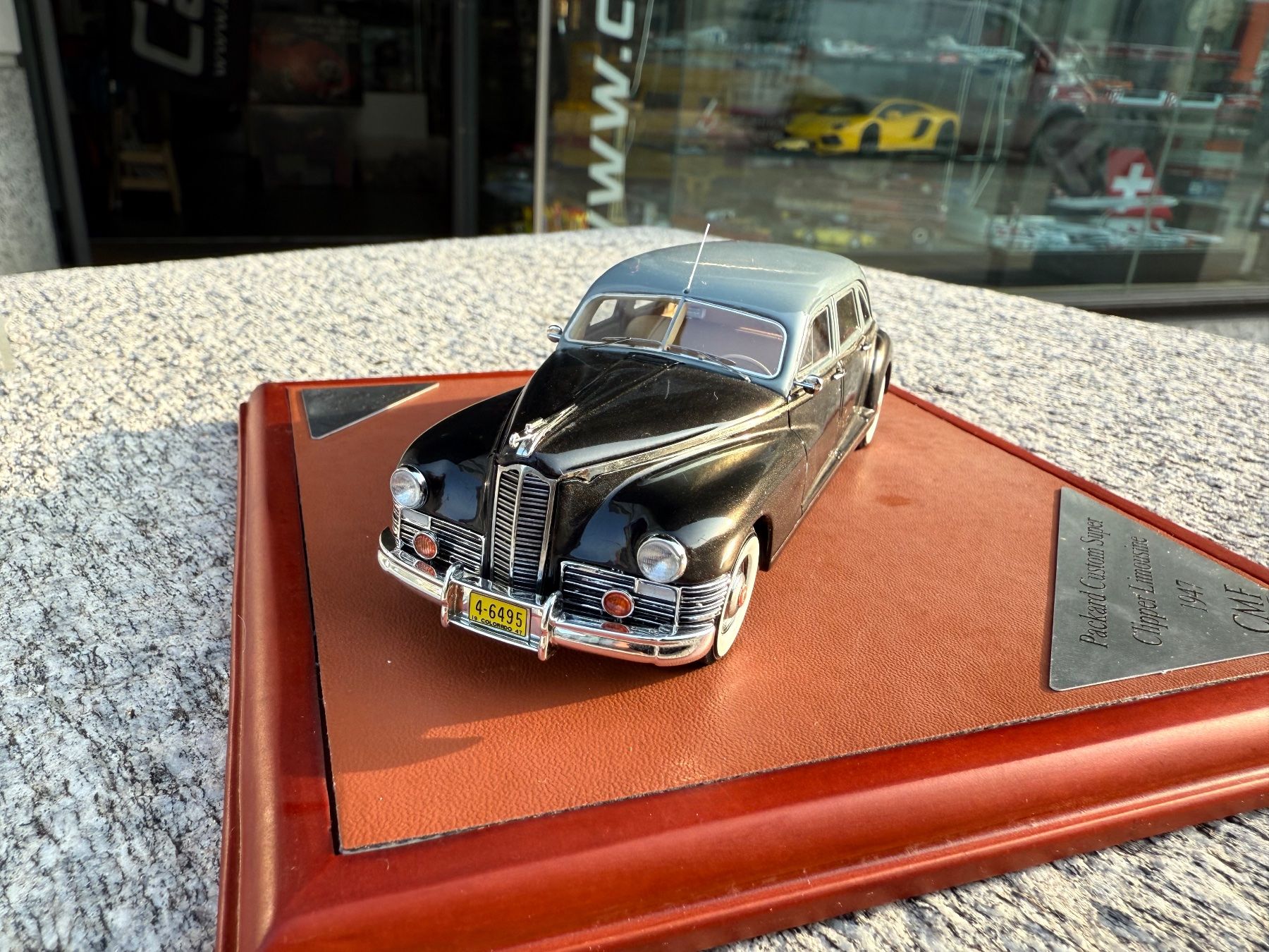 Modellini d'auto: CMF Packard Custom super Clipper 1947 Limo 1:43 – Usato da Chiasso venduto da Carrara-Modellismo 2