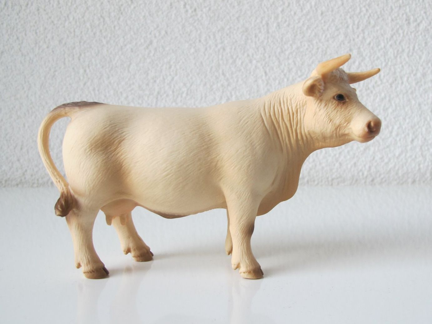 Schleich Figuren: Schleich 13610 Charolais Kuh – Gebraucht aus Vilters von hedi00