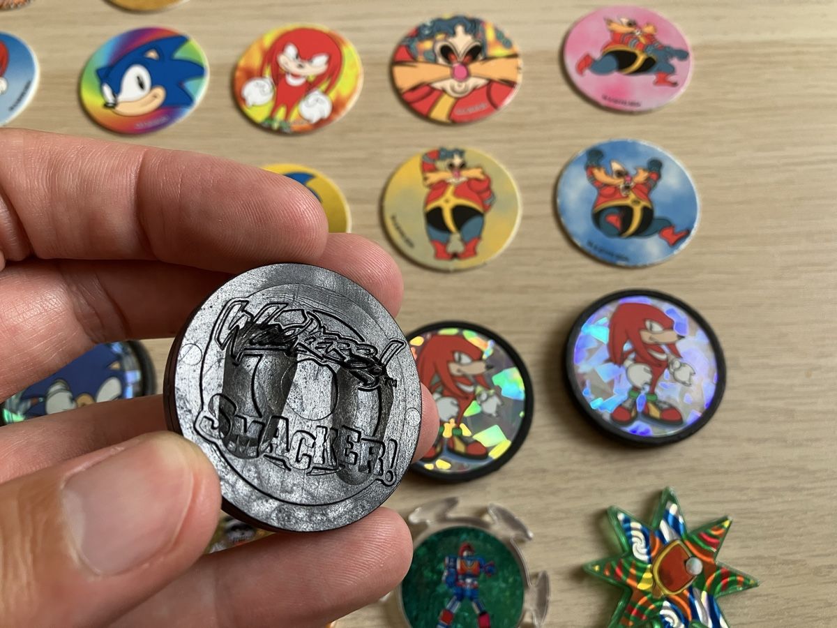 Spielzeuge: Lot de Pogs Sonic the Hedgehog – Gebraucht aus Lausanne von Pingouin14 4