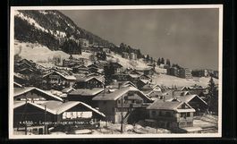 Leysin, Village en hiver, Quartier est