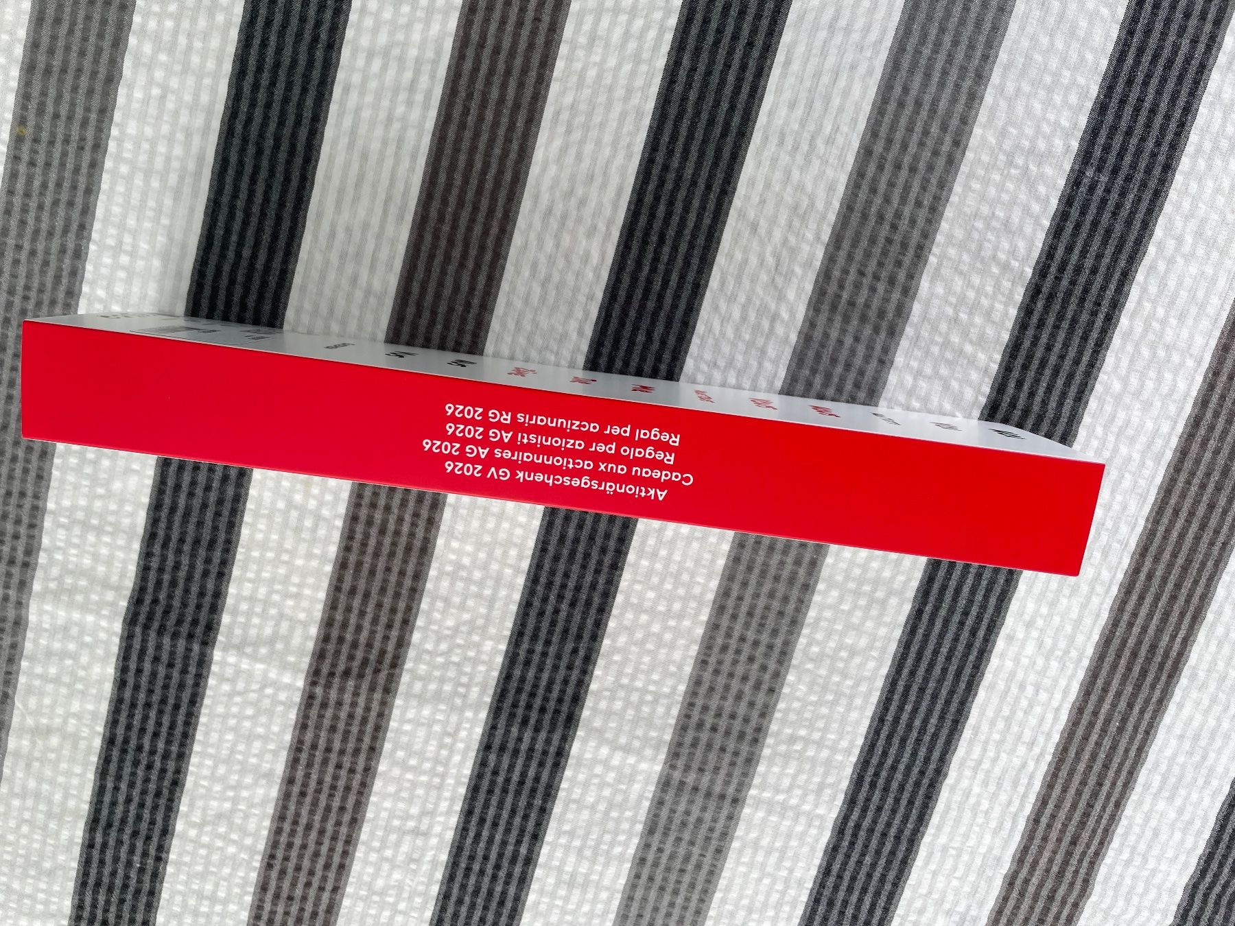 Swatch Orologi: Swatch Aktionärsuhr 2026 – Nuovo e nell'imballaggio originale da Neuenkirch venduto da dasgelbevelo 4