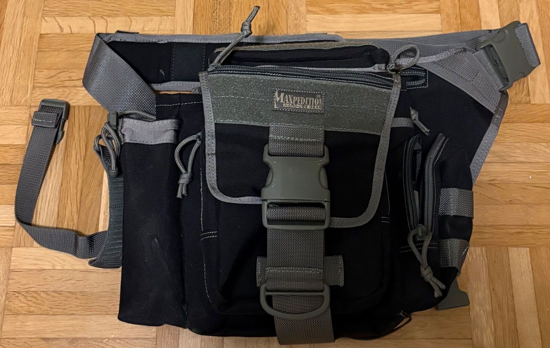 Maxpedition Borse: Bauchtasche Maxpedition mit Sicherheitsgurt – Usato da Riehen venduto da Lordx 3