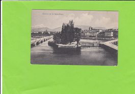 Genève et le Mont Blanc