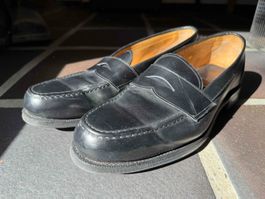 Meermin Loafer schwarz, Grösse 43,5