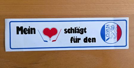 ZSC VINTAGE - AUFKLEBER - ABZIEHBILDLI - EISHOCKEY