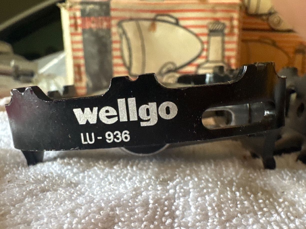 Pezzi di ricambio: Velopedalen Original Wellgo neu ungebraucht – Nuovo e nell'imballaggio originale da Fehraltorf venduto da habibi2008 2