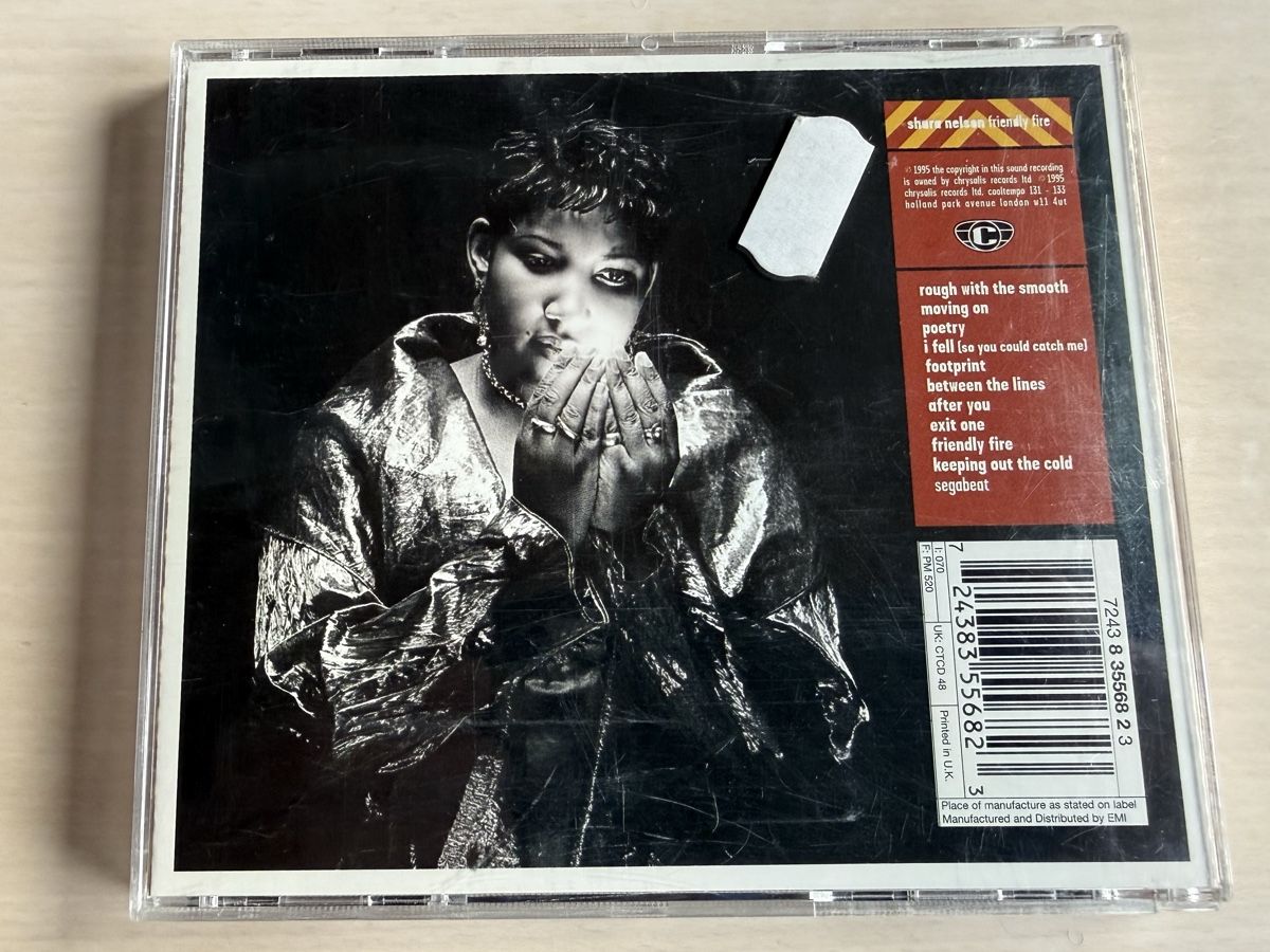 CD: Shara Nelson Friendly Fire CD – Usato da Oberried Brienz venduto da Chyara 1