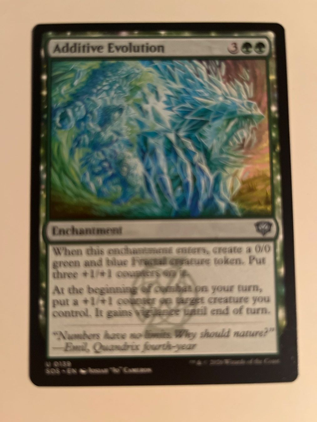 Magic The Gathering Cartes à collectionner: 1 x Additive Evolution - Magic: The Gathering - MtG – D'occasion à Kriens par Shadi1980