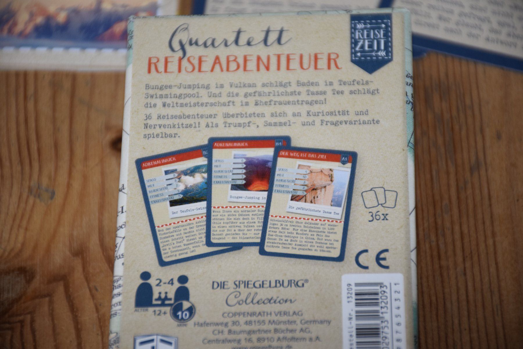 Giochi: Quartett "Reiseabenteuer" Reisezeit – Nuovo (secondo la descrizione) da Wetzikon ZH venduto da Wetzicardo25 4