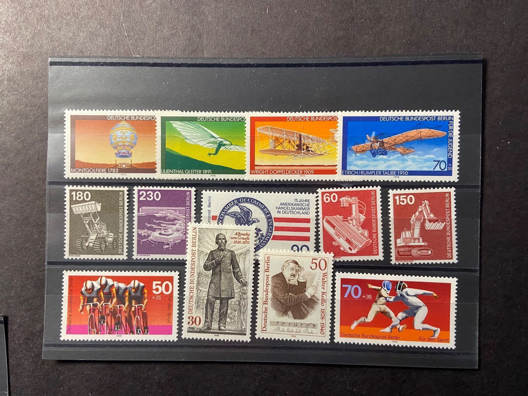 Tutti i francobolli: Berlin 1978 Jahresausgabe ** – Usato da Wil SG venduto da fva01 2