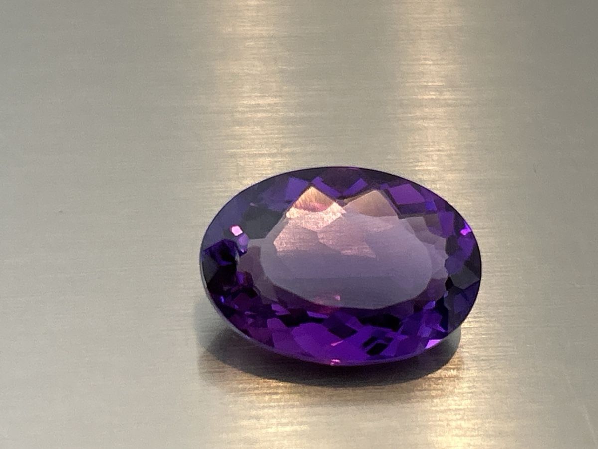 Pietre preziose: Amethyst Edelstein oval 14.75 carat – Nuovo (secondo la descrizione) da Geroldswil venduto da Gem_Sri_Lanka 2