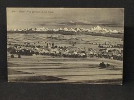 Bière - Vue générale et les Alpes