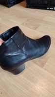 Stiefeletten schwarz Gr. 39 leicht-gefüttert Absatz