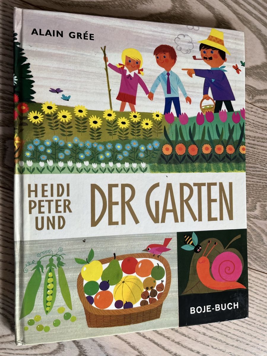 Libri: Heidi, Peter und der Garten (Kinderbuch von 1973) – Usato da Romanshorn venduto da Apfelschuss