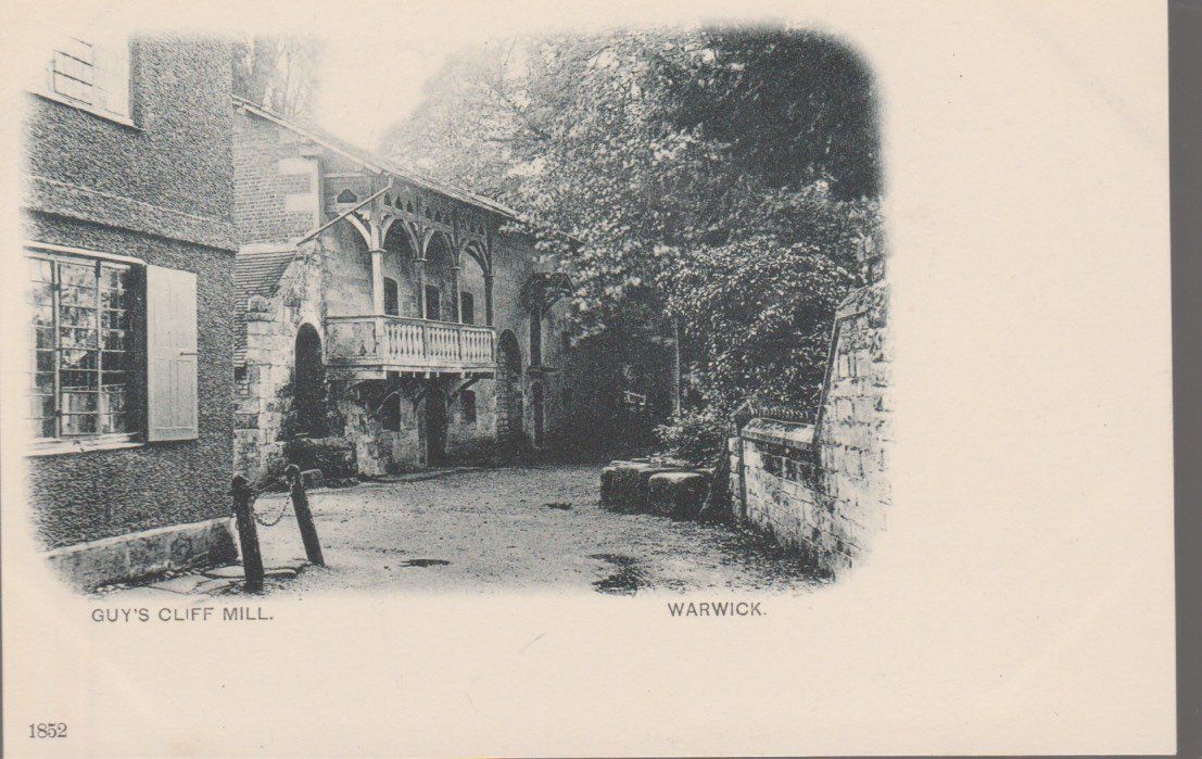 Cartoline postali: old UK Postcard WARWICK GUY'S CLIFF MILL B. & D. ak – Usato da Vezia venduto da Aquarius_Age