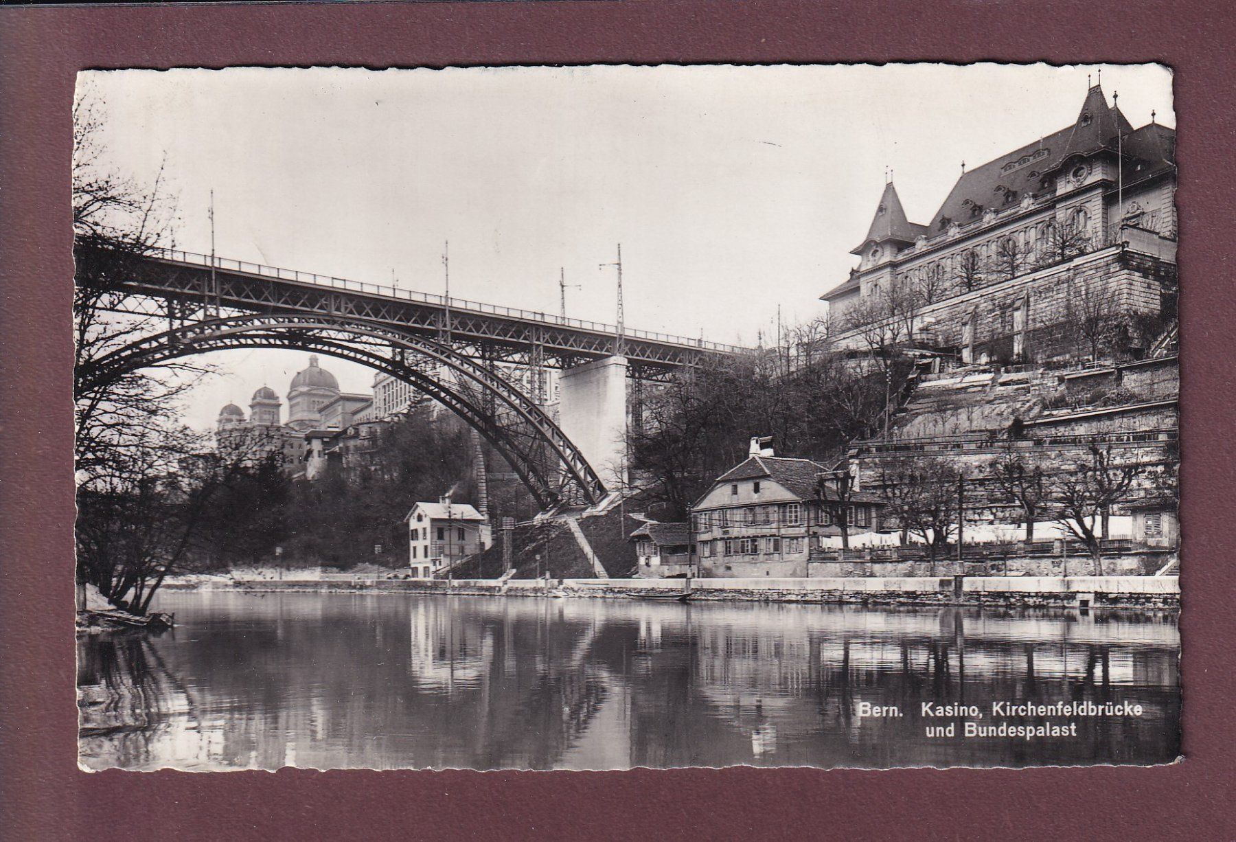 Cartoline postali: BERN - Kasino - Feldpost – Usato da Pully venduto da nicecards