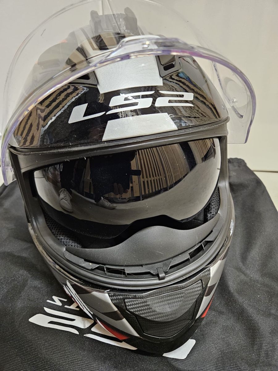 Caschi & visiere: LS2 FF320 Stream Evo Loop motorcycle helmet – Usato da Lausanne venduto da Mogcatknight 1