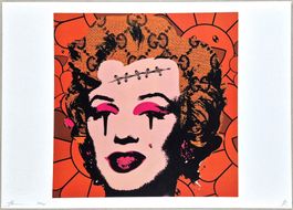 Death NYC Ltd Pop Art Druck " Murakami Warhol Gucci Monroe
