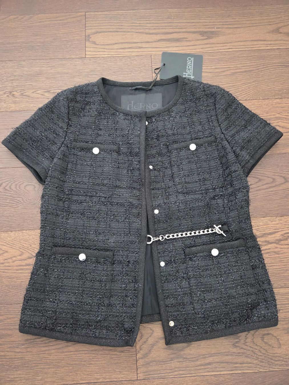 Herno Giacche: Herno Tweed Jacke GR M/ S IT 40 Neu mit Etikett – Nuovo e nell'imballaggio originale da Luzern venduto da annabelle25 1