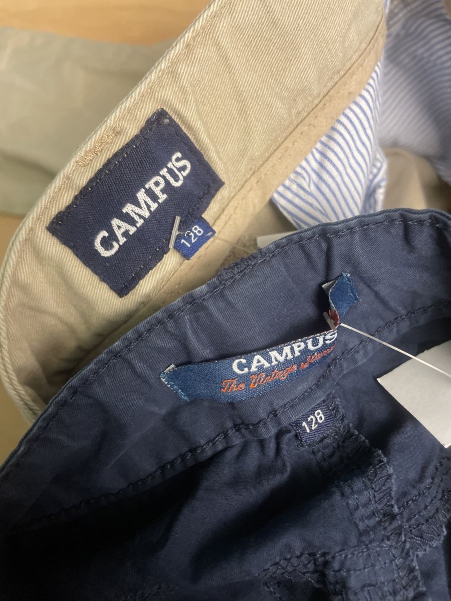 Pantaloni: 2 Campus Sommerhosen eine Neu Gr.128 – Usato da Obergerlafingen venduto da cabo4 2