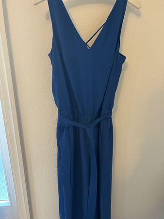 Esprit Jumpsuit Einteiler blau Gr.40
